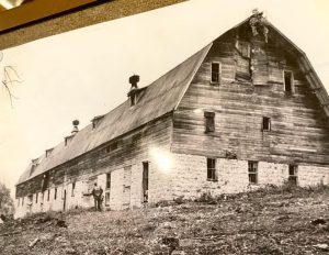 barn-old cropped What Plagman Barn looked like during restoration. 1982
